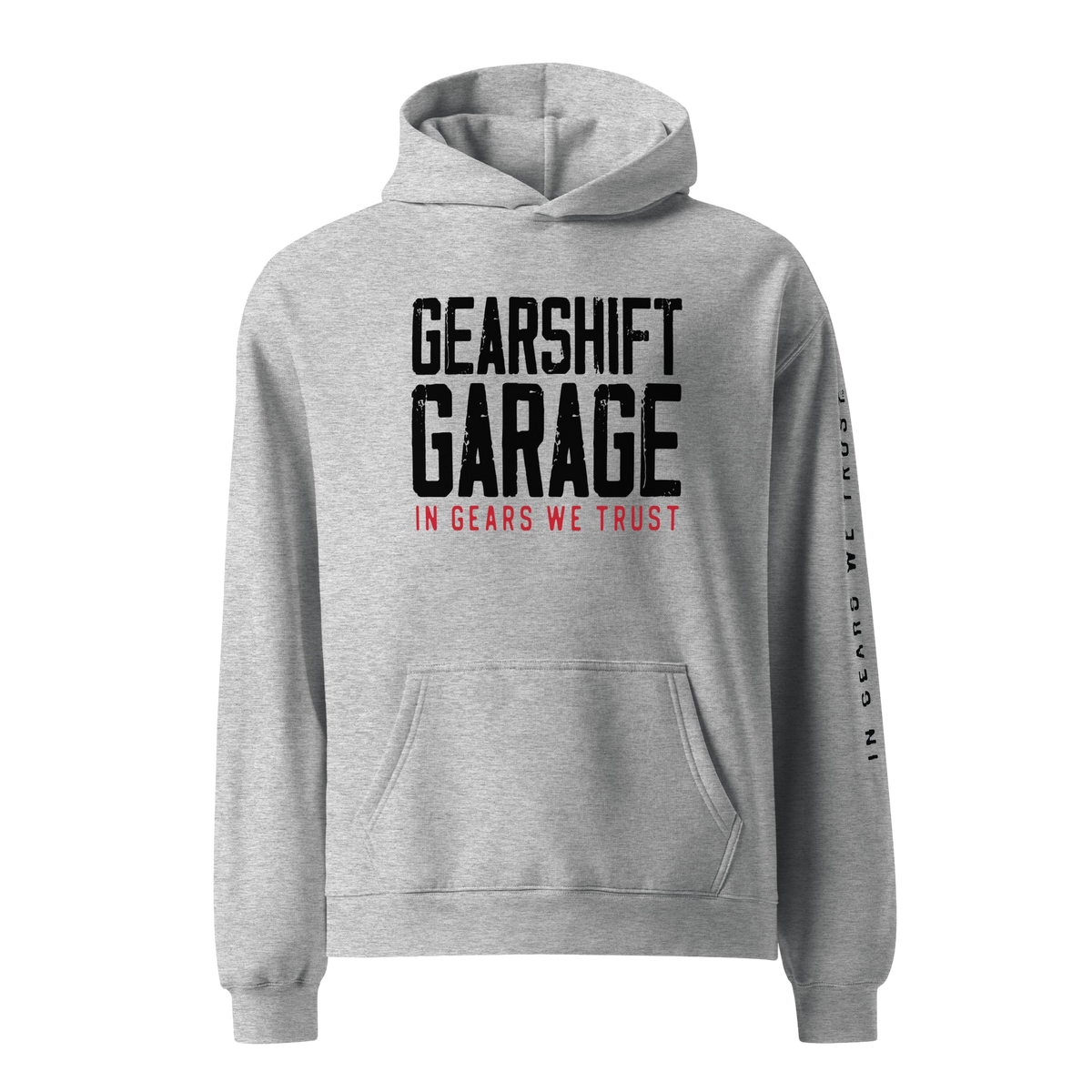 IN GEARS WE TRUST hoodie by Gearshift Garage