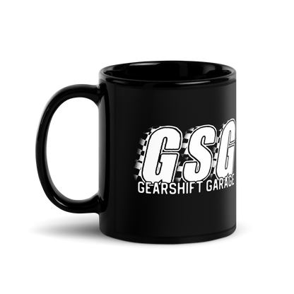 Gearahift Garge - GSG - Black Glossy Mug