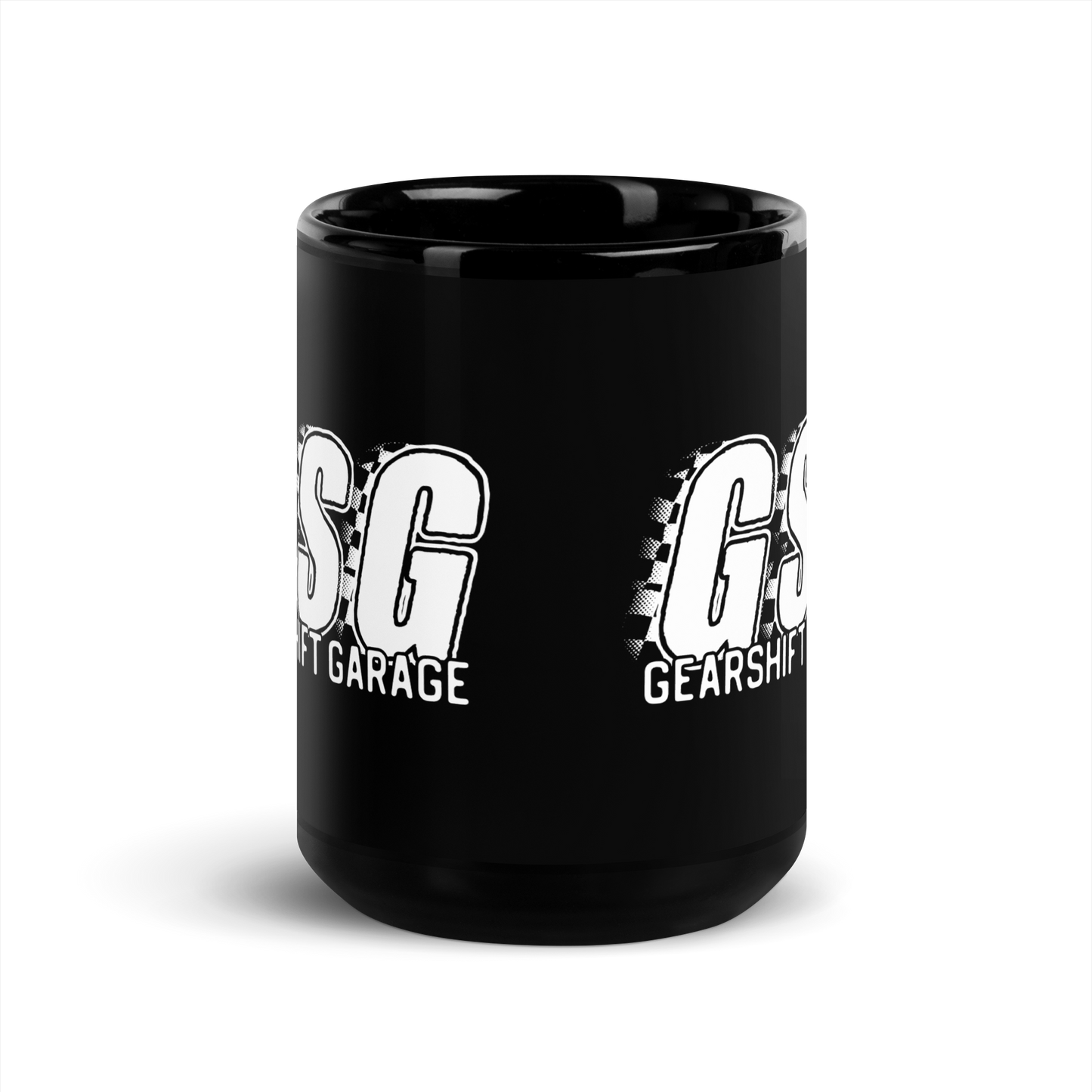 Gearahift Garge - GSG - Black Glossy Mug