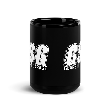 Gearahift Garge - GSG - Black Glossy Mug