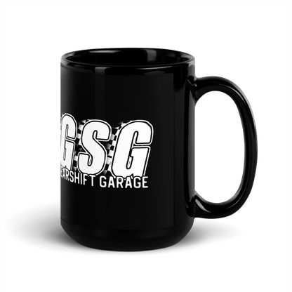 Gearahift Garge - GSG - Black Glossy Mug