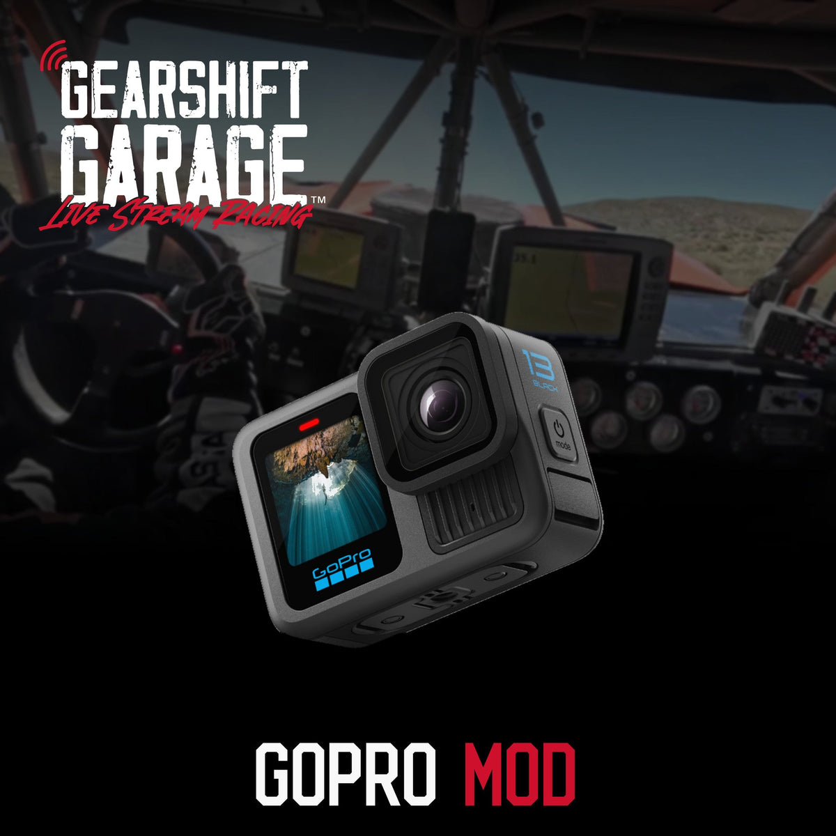 GoPro MOD by Gearshift Garage Live Stream Racing