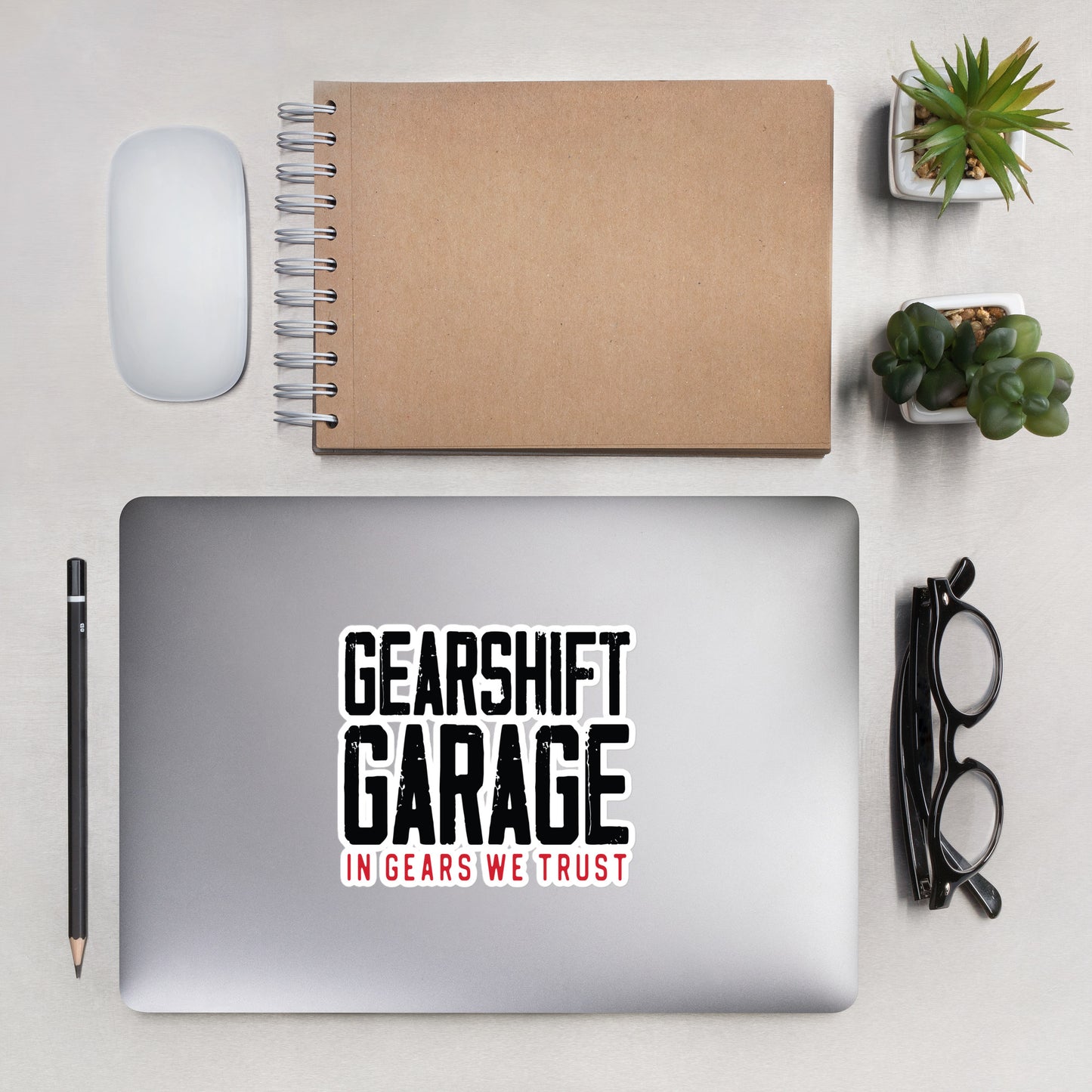 Gearshift Garage Logo Sticker