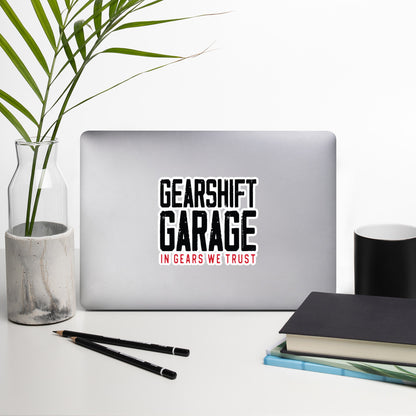 Gearshift Garage Logo Sticker