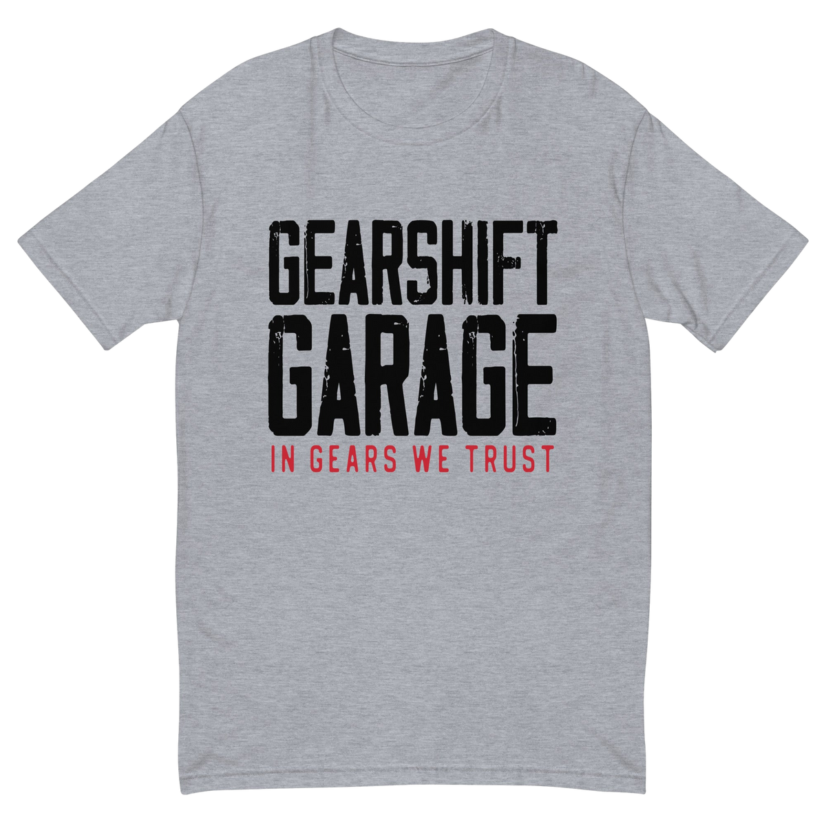 IN GEARS WE TRUST short sleeve t-shirt with black logo - photo 3