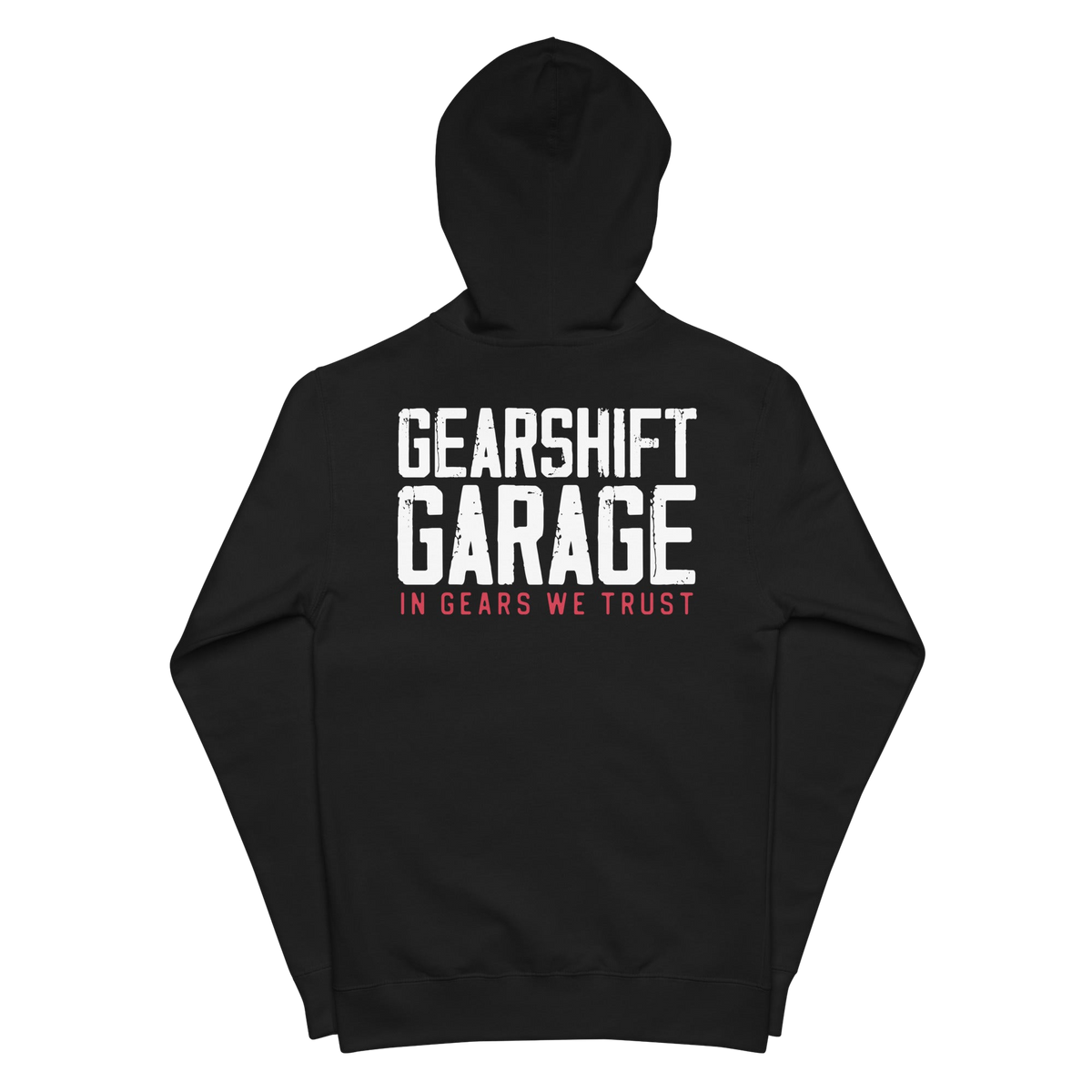 Gearshift Garage premium fleece zip up hoodie - photo 2