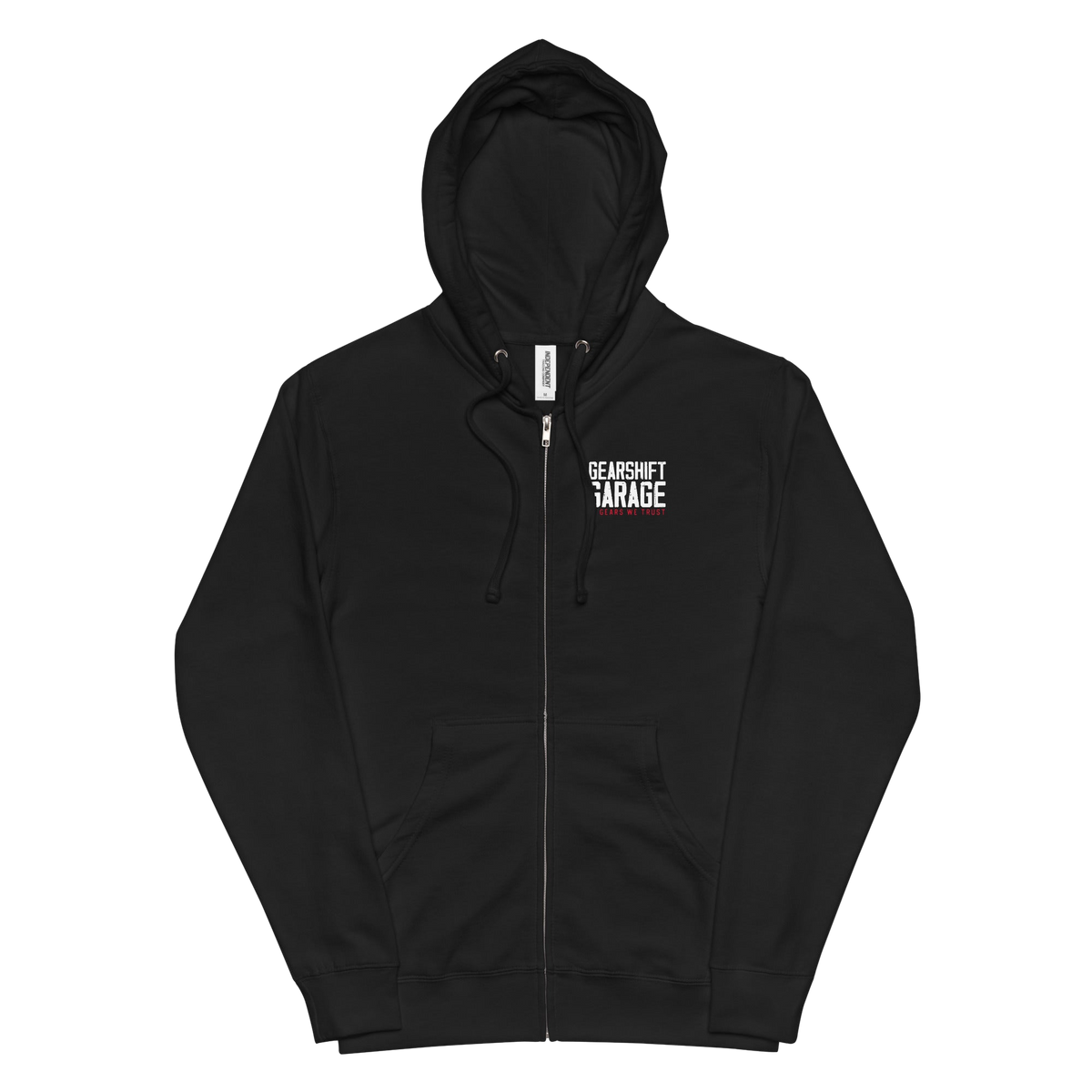 Gearshift Garage premium fleece zip up hoodie