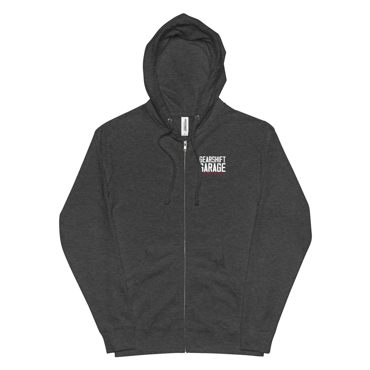 Gearshift Garage premium fleece zip up hoodie - photo 3